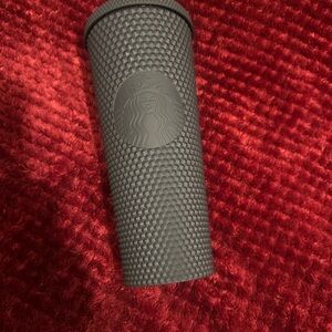Starbucks Matte Black Textured Tumbler